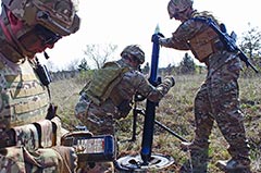 New Zealand Army HDT M8R 81MM Mortar